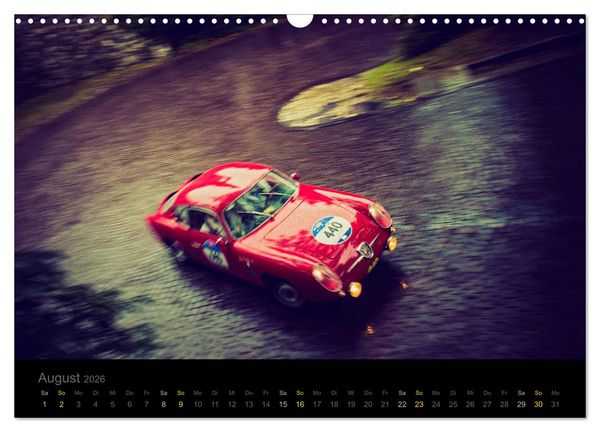 Produktbild: Abarth Racing (Wandkalender 2026 DIN A3 quer), CALVENDO Monatskalender