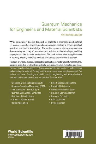 Produktbild: Quantum Mechanics For Engineers and Material Scientists