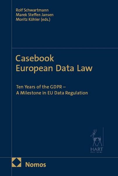 Produktbild: Casebook European Data Law