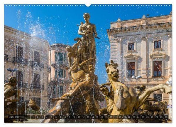 Produktbild: Sizilien &ndash; Landschaft und Architektur (Wandkalender 2026 DIN A2 quer), CALVENDO Monatskalender