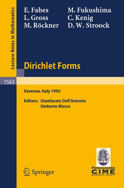 Produktbild: Dirichlet Forms