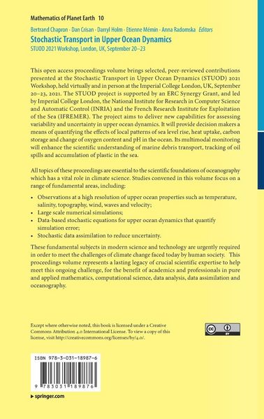 Produktbild: Stochastic Transport in Upper Ocean Dynamics