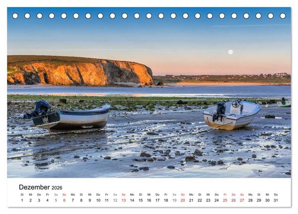 Produktbild: Bretagne &ndash; Die Halbinsel Crozon (Tischkalender 2026 DIN A5 quer), CALVENDO Monatskalender