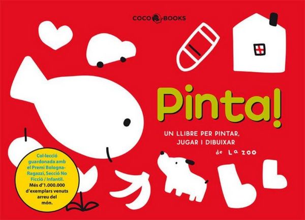 Produktbild: Pinta : un llibre per jugar, pintar i dibuixar