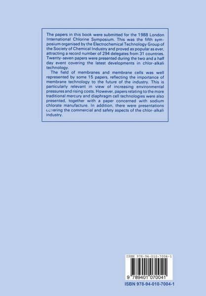 Produktbild: Modern Chlor-Alkali Technology