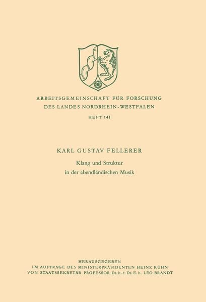 Produktbild: Klang und Struktur in der abendl&auml;ndischen Musik