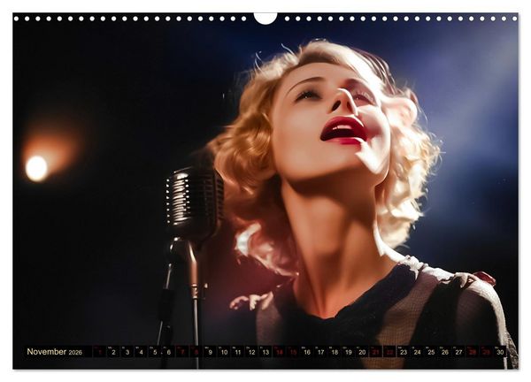 Produktbild: Die Stimme der Leidenschaft (Wandkalender 2026 DIN A3 quer), CALVENDO Monatskalender