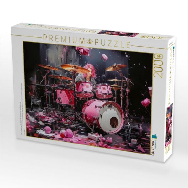 Produktbild: CALVENDO Puzzle Das Schlagzeugsolo, Gipfel der Verzierung und Betonung | 2000 Teile Lege-Gr&ouml;&szlig;e 90x67cm Foto-Puzzle f&uuml;r gl&uuml;ckliche Stunden
