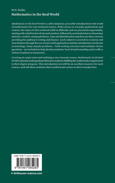 Produktbild: Mathematics in the Real World