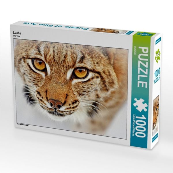 CALVENDO Puzzle Luchs | 1000 Teile Lege-Größe 64x48cm Foto-Puzzle für glückliche Stunden