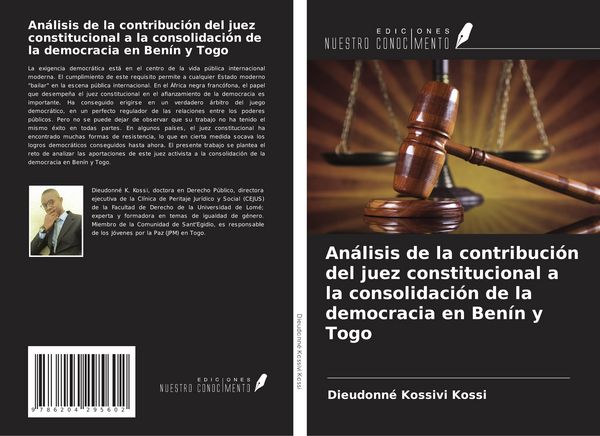 Produktbild: An&aacute;lisis de la contribuci&oacute;n del juez constitucional a la consolidaci&oacute;n de la democracia en Ben&iacute;n y Togo