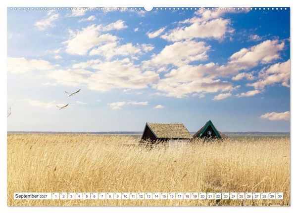 Produktbild: Fischland Dar&szlig;, Land zwischen Ostsee und Bodden (hochwertiger Premium Wandkalender 2027 DIN A2 quer), Kunstdruck in Hochglanz