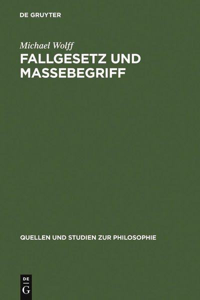 Produktbild: Fallgesetz und Massebegriff