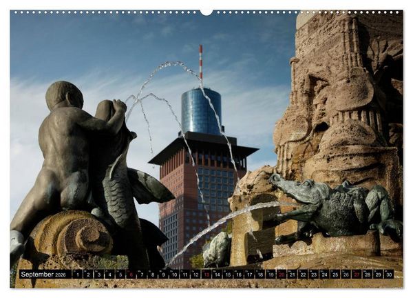 Produktbild: Frankfurt am Main (hochwertiger Premium Wandkalender 2026 DIN A2 quer), Kunstdruck in Hochglanz