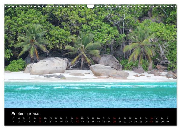 Produktbild: Seychellen (Wandkalender 2026 DIN A3 quer), CALVENDO Monatskalender