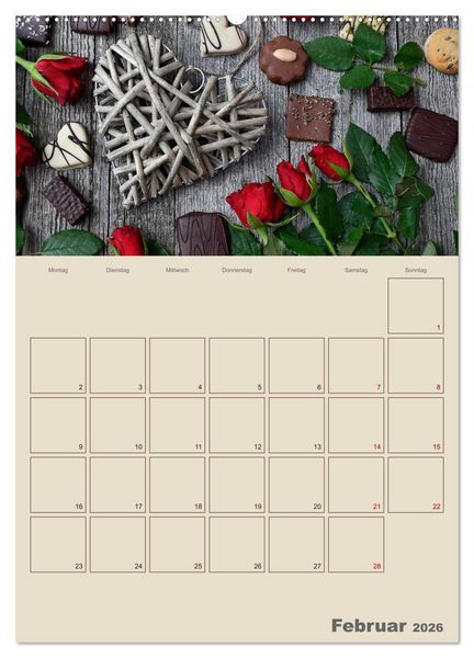 Produktbild: Ein total s&uuml;&szlig;er Planer (hochwertiger Premium Wandkalender 2026 DIN A2 hoch), Kunstdruck in Hochglanz