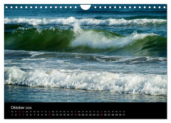 Produktbild: Sehnsucht nach Meer (Wandkalender 2026 DIN A4 quer), CALVENDO Monatskalender