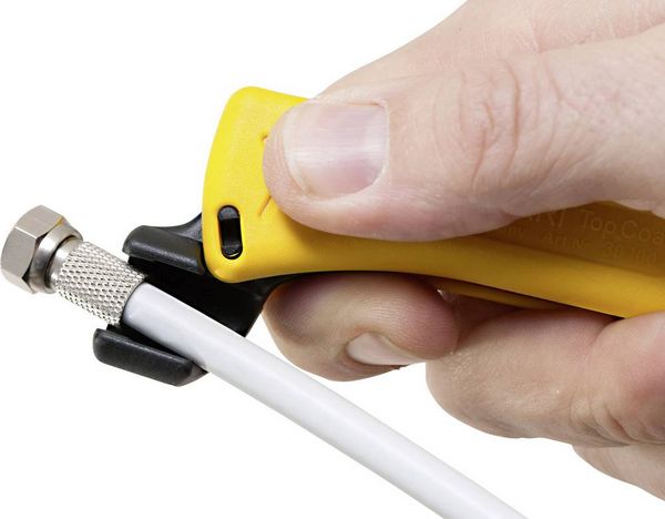 Produktbild: Jokari T30110 Kabelentmanteler Geeignet f&uuml;r Koaxialkabel 4.8 bis 7.5mm RG6, RG59/U, RG58