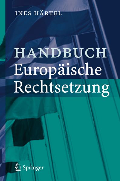 Produktbild: Handbuch Europ&auml;ische Rechtsetzung