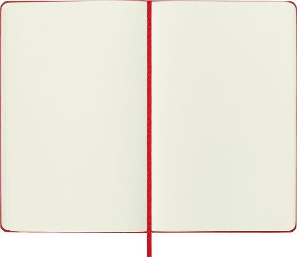 Produktbild: Moleskine Notizbuch, Large/A5, Blanko, Fester Einband, Rot