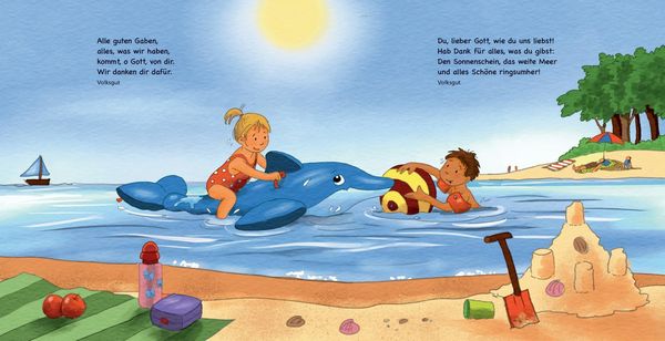 Dein kleiner Begleiter: Meine liebsten Kindergebete zur Taufe