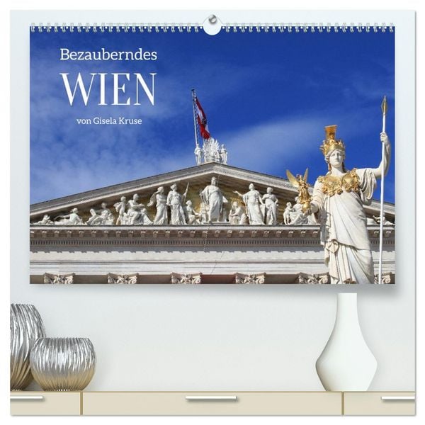 Produktbild: Bezauberndes Wien (hochwertiger Premium Wandkalender 2026 DIN A2 quer), Kunstdruck in Hochglanz