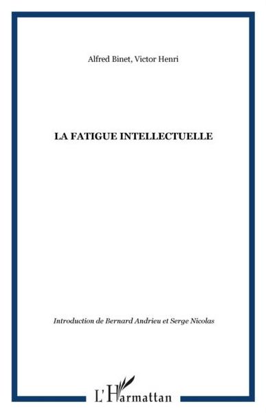 Produktbild: Fatigue intellectuelle