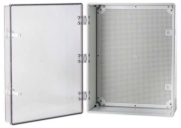 Produktbild: TRU COMPONENTS TC-PSC-40x50x20 Schaltschrank 400 x 500 x 200 ABS, Polycarbonat Hellgrau 1St.
