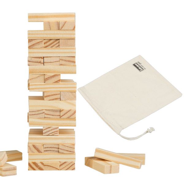 Produktbild: Idena Reisewackelturm 15x5x5cm 54 Teile