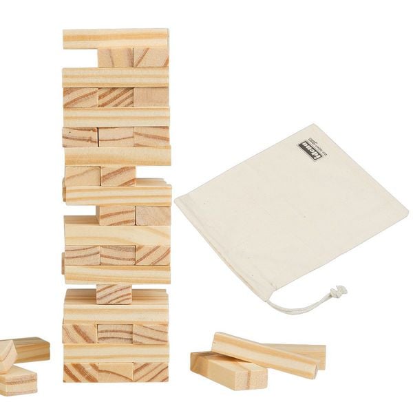 Produktbild: Idena Reisewackelturm 15x5x5cm 54 Teile