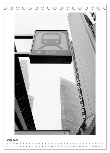 Produktbild: Tokyo - Bilder einer Stadt (Tischkalender 2026 DIN A5 hoch), CALVENDO Monatskalender