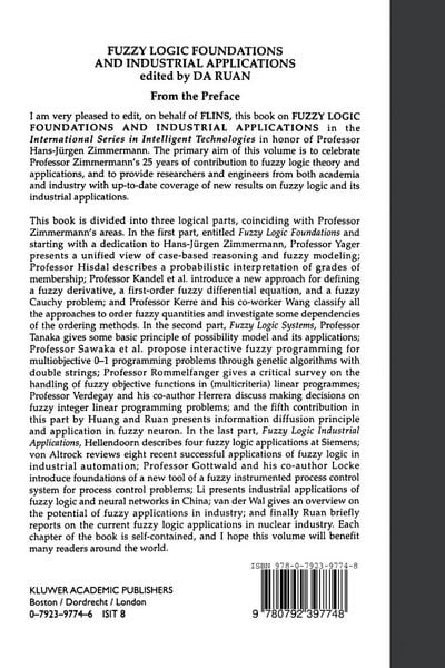 Produktbild: Fuzzy Logic Foundations and Industrial Applications