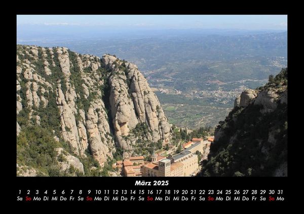 Produktbild: Bergige Welten 2025 Fotokalender DIN A3