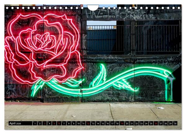 Produktbild: Bushwick Street Art (Wandkalender 2026 DIN A4 quer), CALVENDO Monatskalender