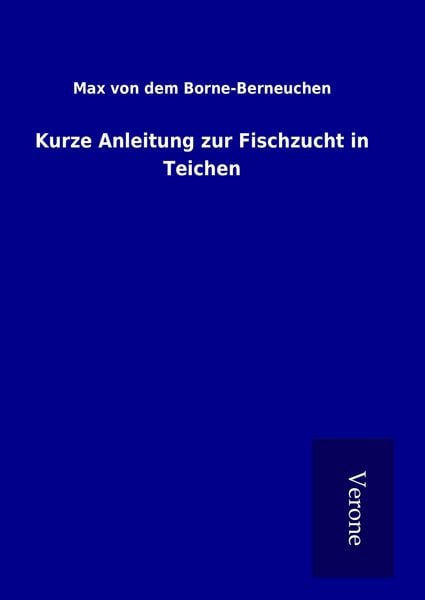 Produktbild: Kurze Anleitung zur Fischzucht in Teichen