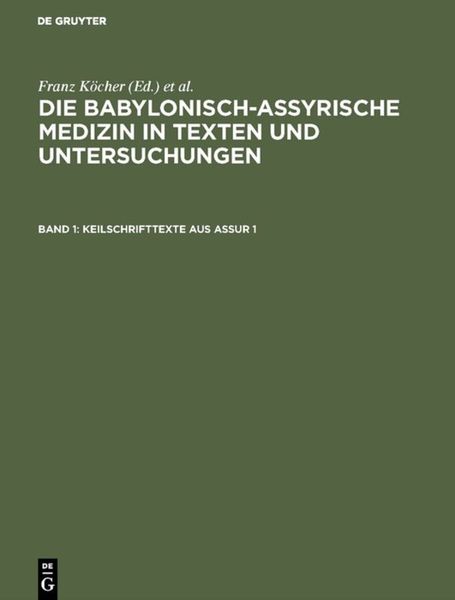 Produktbild: Keilschrifttexte aus Assur 1
