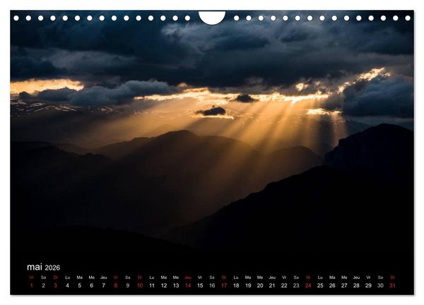 Produktbild: Ambiances Ari&egrave;ge Pyr&eacute;n&eacute;es (Calendrier mural 2026 DIN A4 vertical), CALVENDO calendrier mensuel