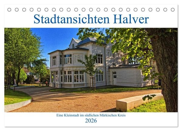 Stadtansichten Halver (Tischkalender 2026 DIN A5 quer), CALVENDO Monatskalender