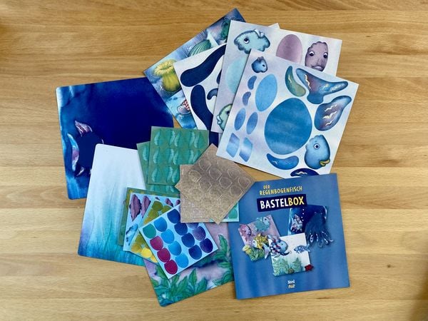 Produktbild: Der Regenbogenfisch Bastelbox