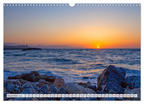 Produktbild: Urlaubsparadies in Kreta (Wandkalender 2026 DIN A3 quer), CALVENDO Monatskalender
