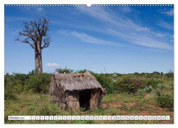 Produktbild: Madagaskar. Traumhafte Natur und Tierwelt (Wandkalender 2026 DIN A2 quer), CALVENDO Monatskalender