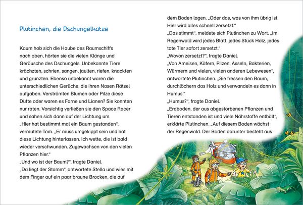 Produktbild: Der kleine Major Tom, Band 8: Verloren im Regenwald
