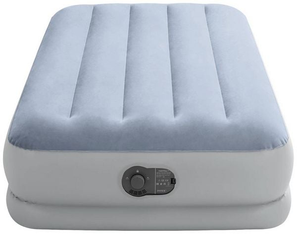 Produktbild: Intex 64157 TWIN DURA-BEAM COMFORT AIRBED Luftbett (L x B x H) 191 x 99 x 36cm Blau-Grau