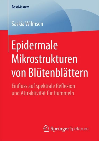 Produktbild: Epidermale Mikrostrukturen von Bl&uuml;tenbl&auml;ttern