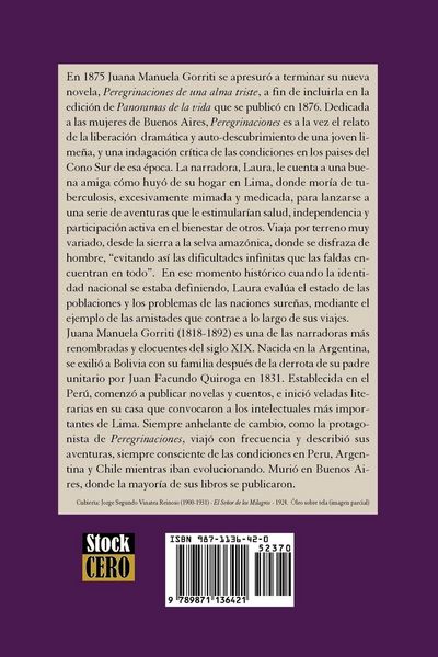 Produktbild: Peregrinaciones de una alma triste