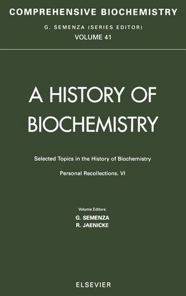 Produktbild: Selected Topics in the History of Biochemistry