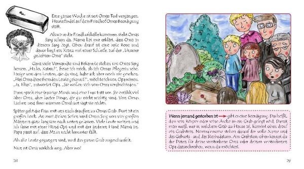 Produktbild: Oma war die Beste! Das Kindersachbuch zum Thema Sterben, Tr&ouml;sten und Leben