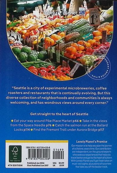 Produktbild: Lonely Planet Pocket Seattle
