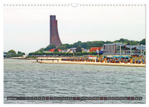 Produktbild: Kiel - Die F&ouml;rde! (Wandkalender 2026 DIN A3 quer), CALVENDO Monatskalender