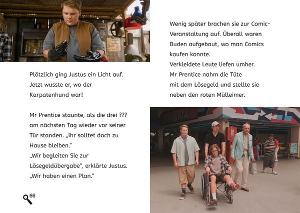 Die drei ??? Erstlese-Buch zum Film, 2. Klasse, und der Karpatenhund